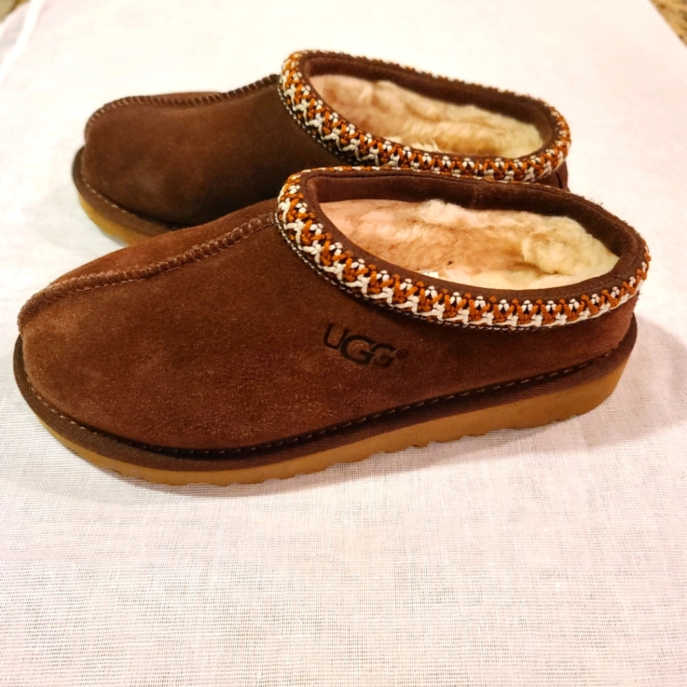 UGG brown kids Tasman size 3